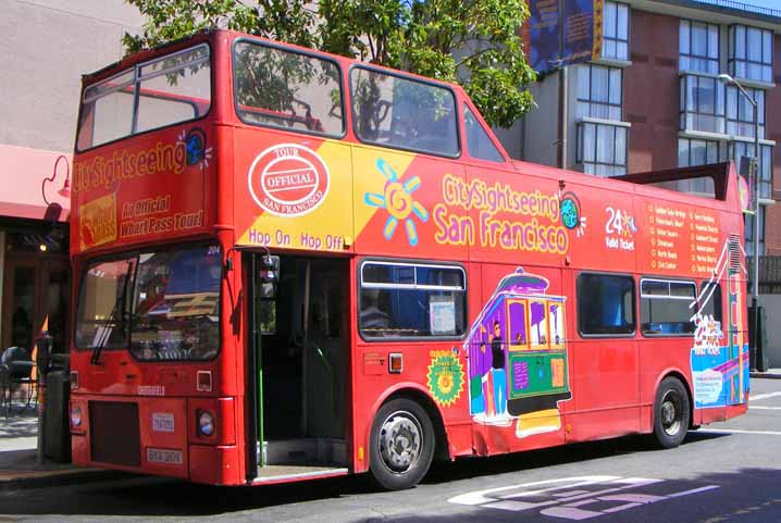 City Sightseeing San Francisco MCW Metrobus